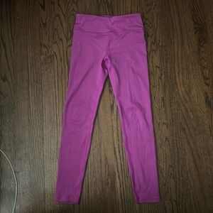 Athleta Girls Chit Chat Leggings size 12 purple